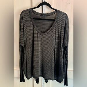 Brandy Melville Striped Long Sleeve Shirt